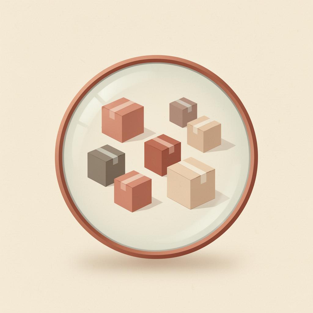 Many separate catalogs viewed through one single lens, without moving the data