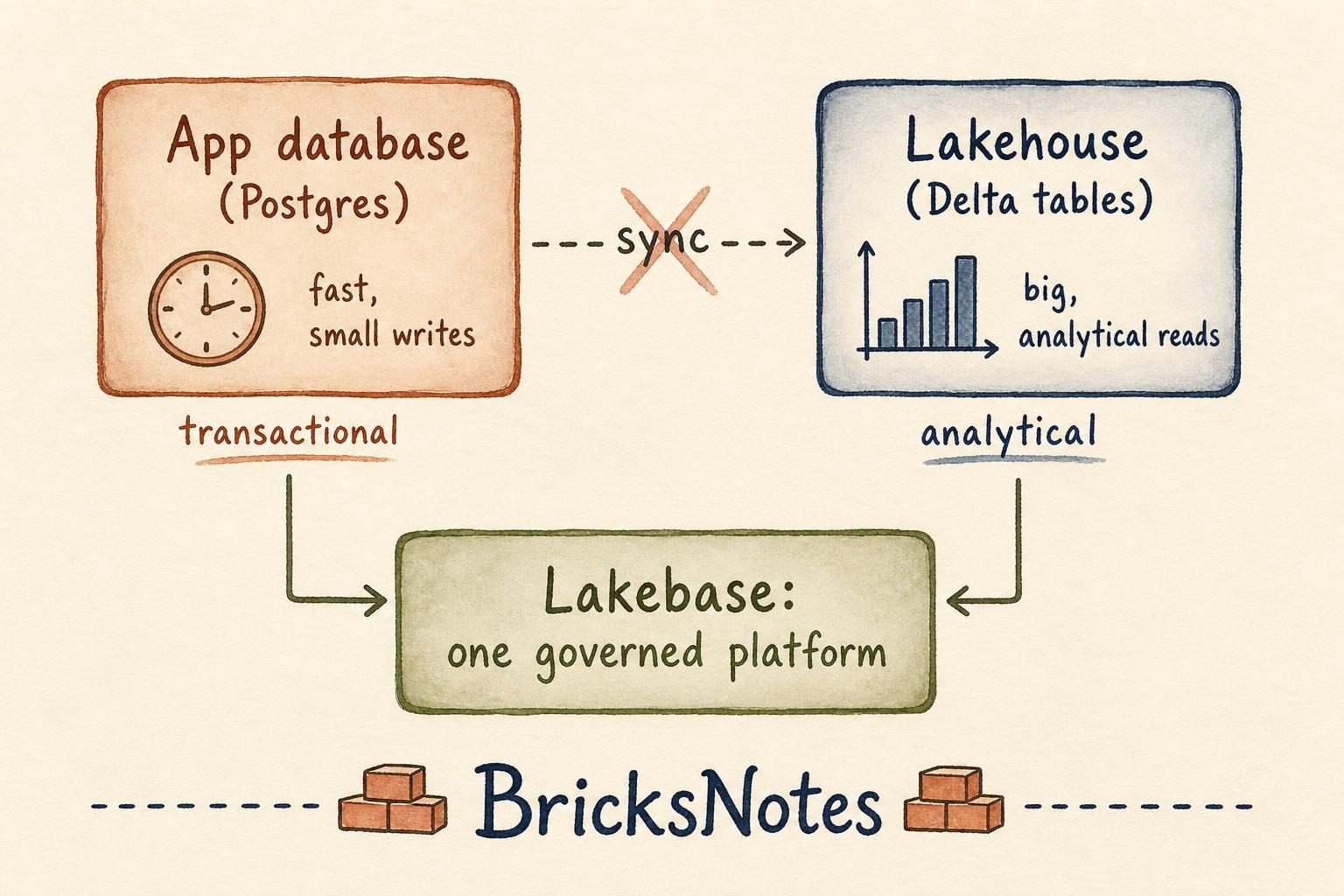 Two systems becoming one governed platform